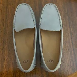 Suede Ugg loafers